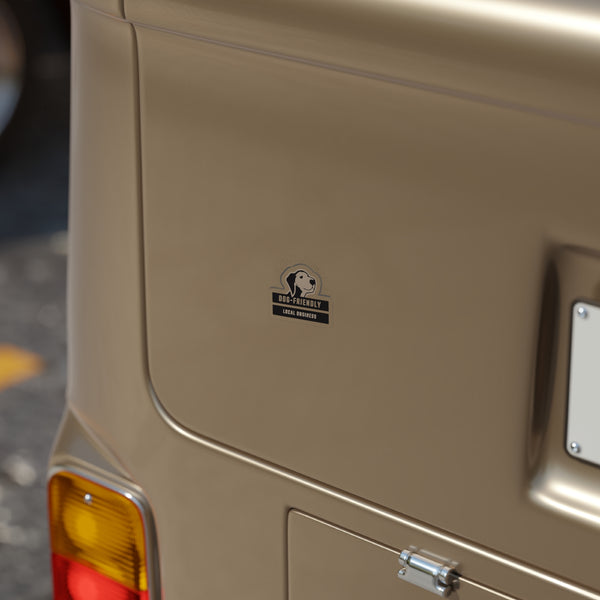 Dog Friendly Storefront Sticker