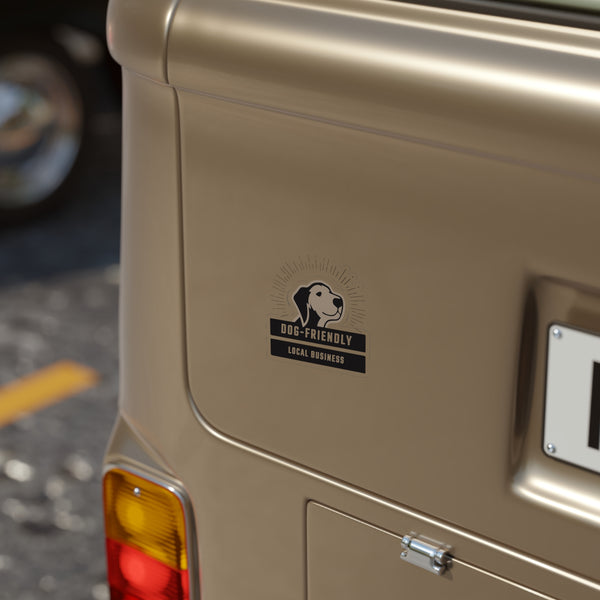 Dog Friendly Storefront Sticker
