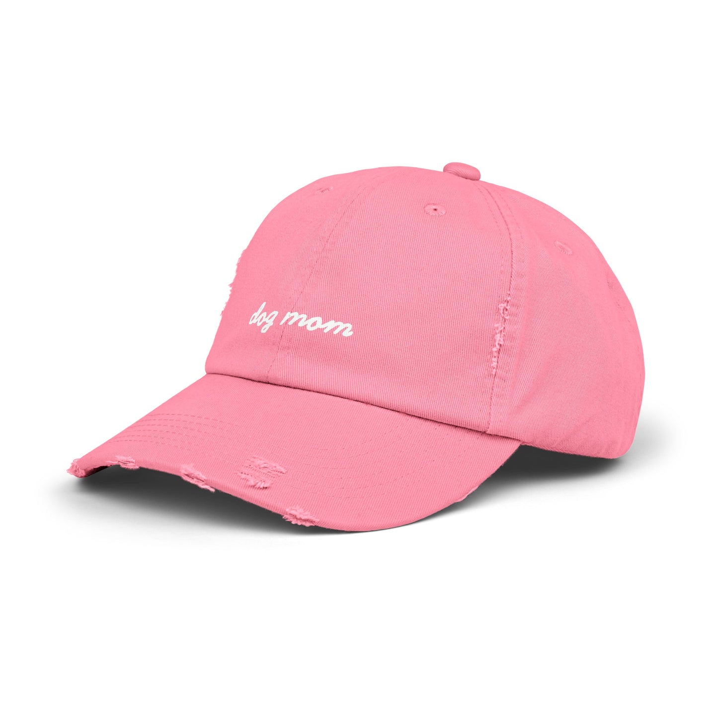 Dog Mom Distressed Cap