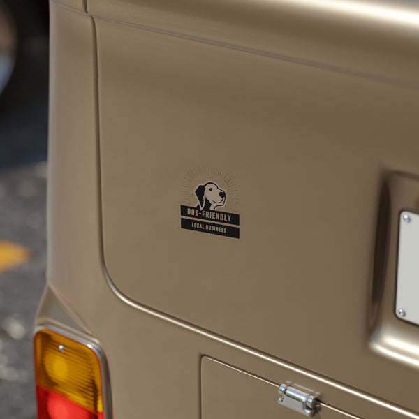 Dog Friendly Storefront Sticker